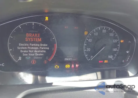 2018 Honda Accord Touring z USA, uszkodzony, nr VIN 1HGCV1F9XJA122565